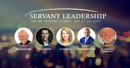 Servant Leadership Online Training Summit - Videos, Audios, Transcripts 