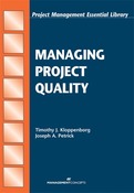 Managing Project Quality